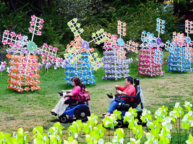 入選獎(jiǎng)《夫妻欣賞風(fēng)車》中國臺灣 張立仁.jpg